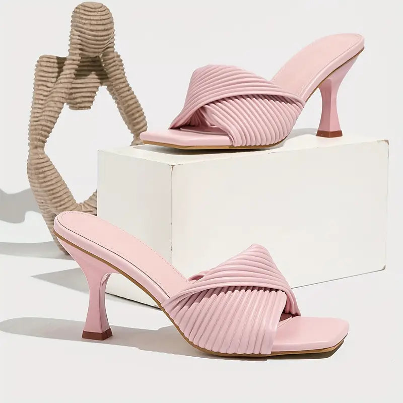 Baby Pink CrissCross Chic
