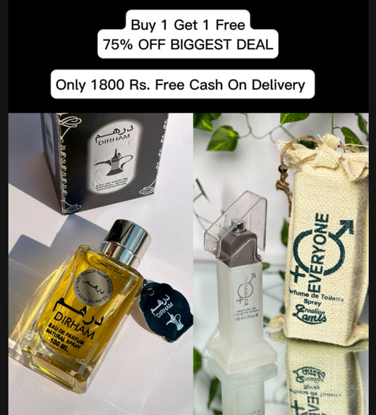 Best Deal - Buy 1 Get 1 Free (EveryOne + Dirhm)
